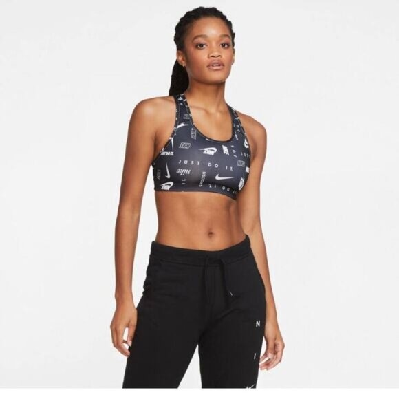 NIKE Swoosh Padded Sports Bra Sz XS - Picture 2 of 5